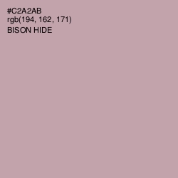 #C2A2AB - Bison Hide Color Image